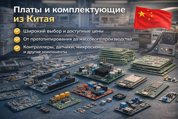 Платы из Китая: как устроены поставки, производство и выбор электронных компонентов